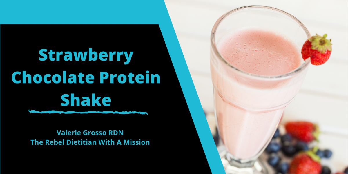 Blog strawberry chocolate protein shake